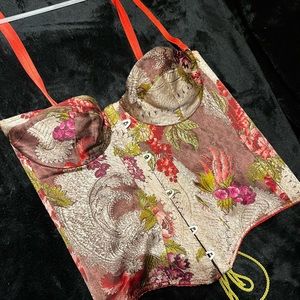 Roberto Cavalli corset top